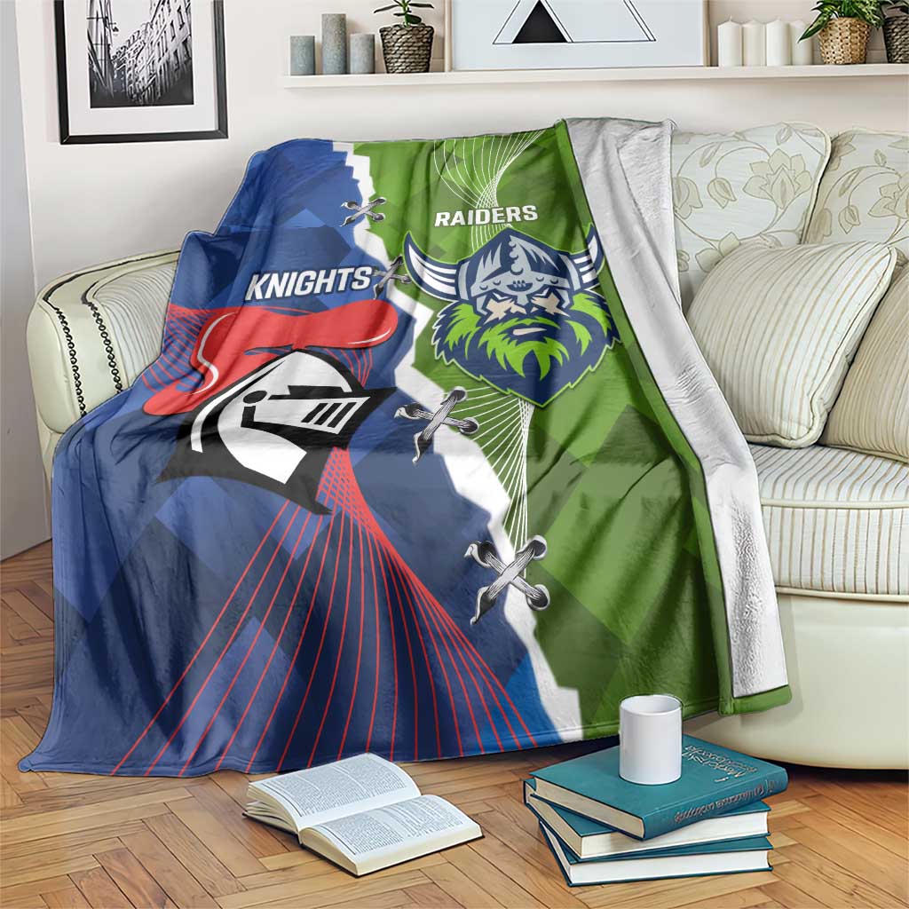 Knights and Raiders Blanket Dynamic Sporty Version