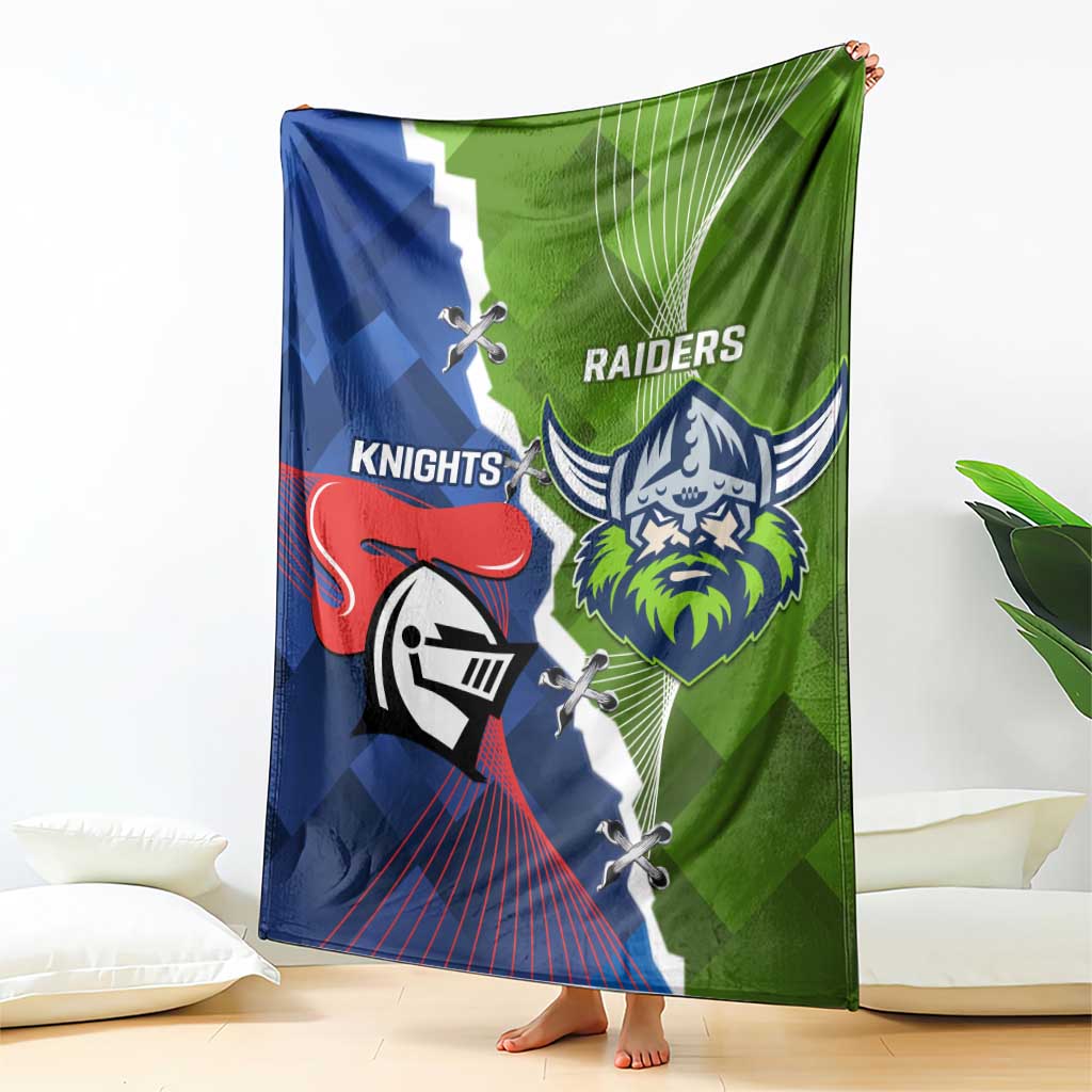 Knights and Raiders Blanket Dynamic Sporty Version