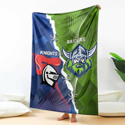 Knights and Raiders Blanket Dynamic Sporty Version