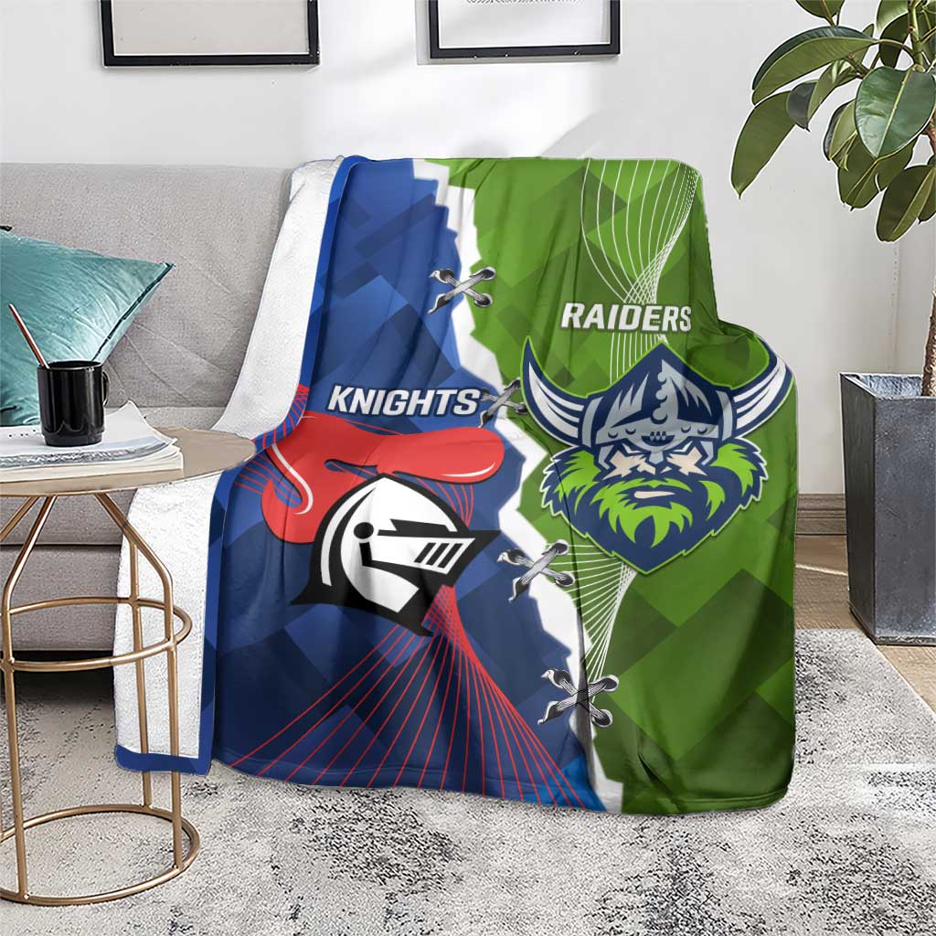 Knights and Raiders Blanket Dynamic Sporty Version