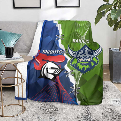 Knights and Raiders Blanket Dynamic Sporty Version