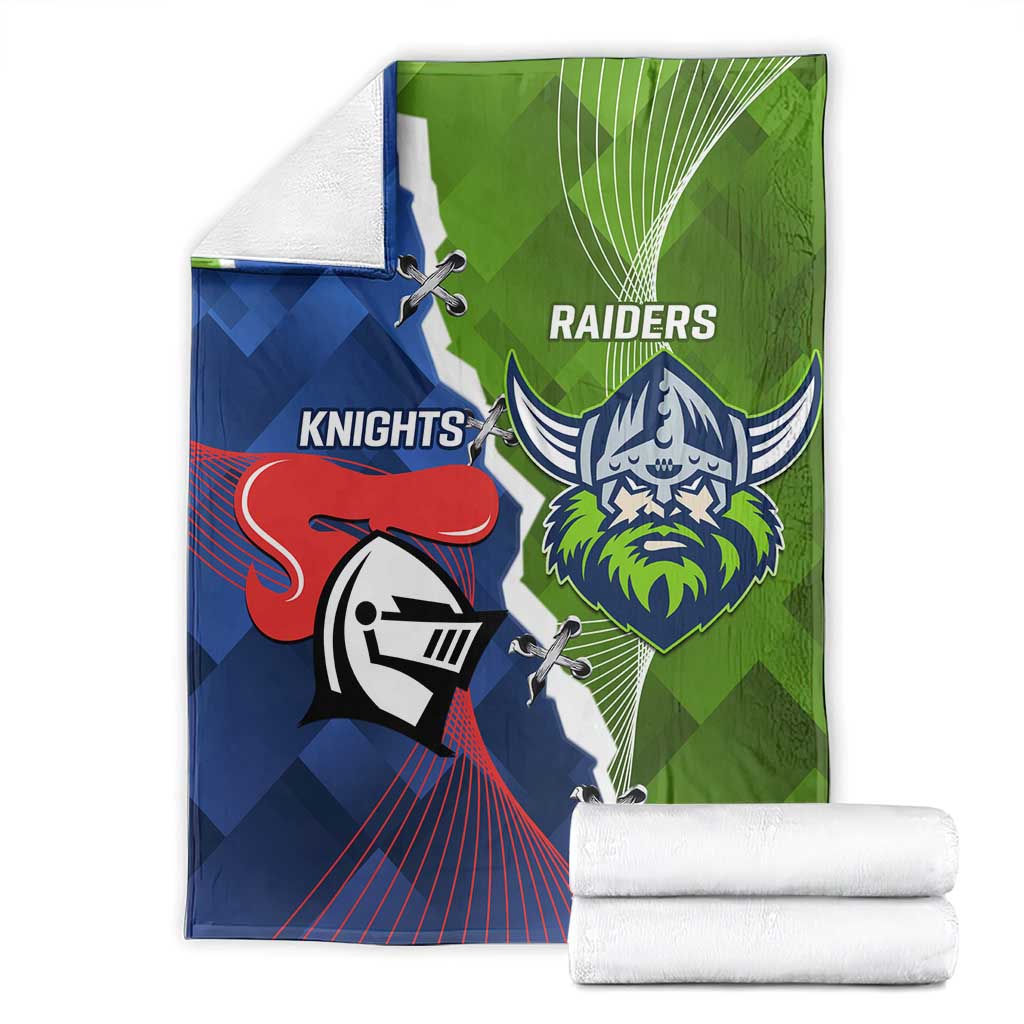 Knights and Raiders Blanket Dynamic Sporty Version