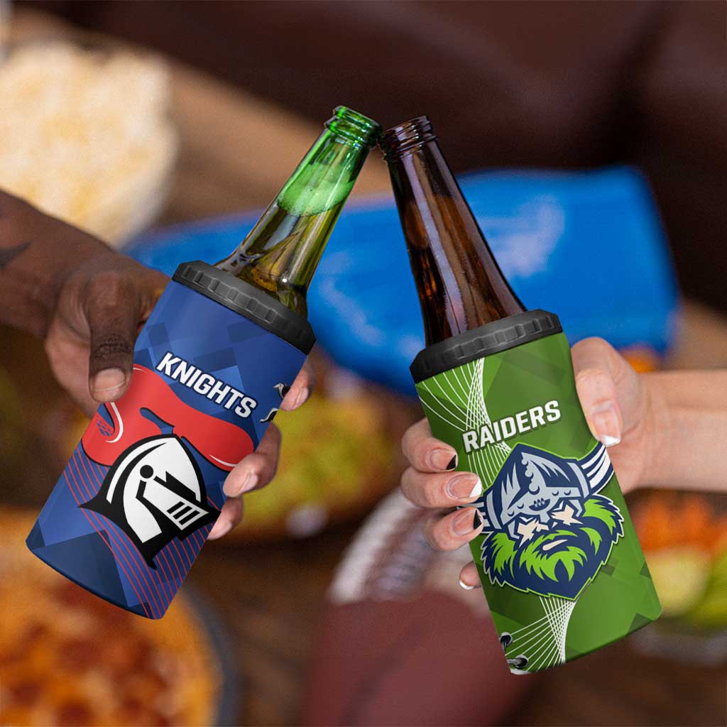 Knights and Raiders 4 in 1 Can Cooler Tumbler Dynamic Sporty Version