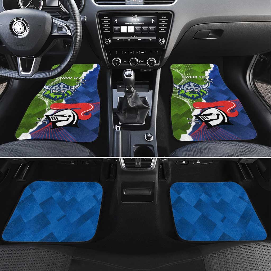 Knights and Raiders Car Mats Dynamic Sporty Version