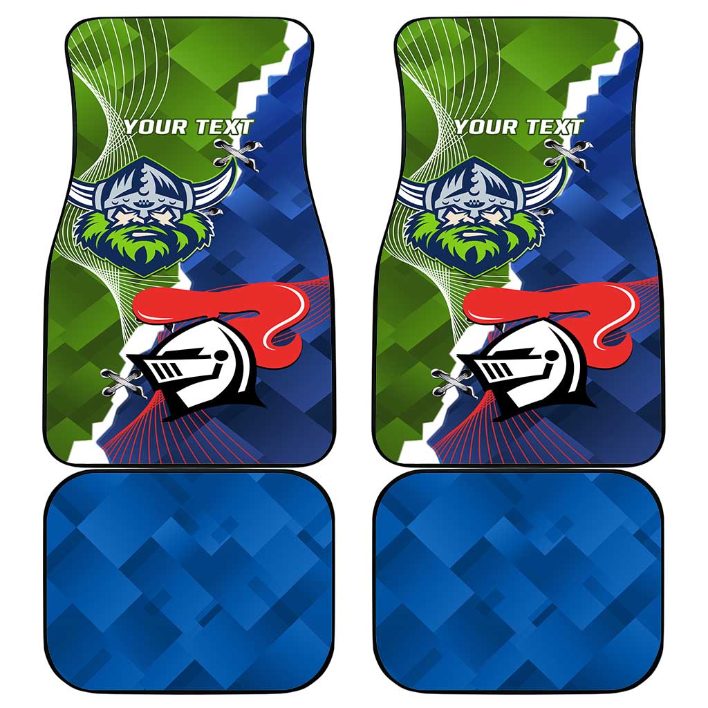 Knights and Raiders Car Mats Dynamic Sporty Version