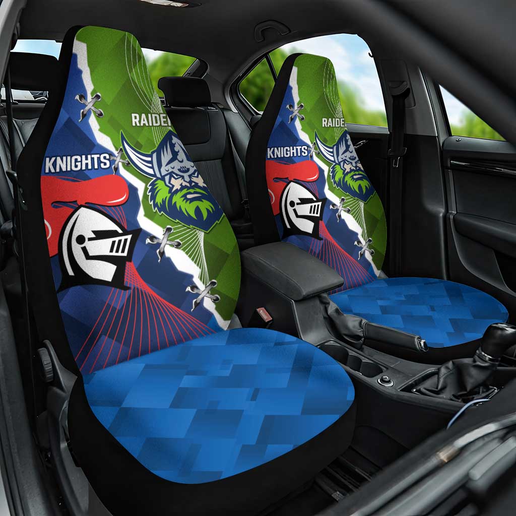Knights and Raiders Car Seat Cover Dynamic Sporty Version