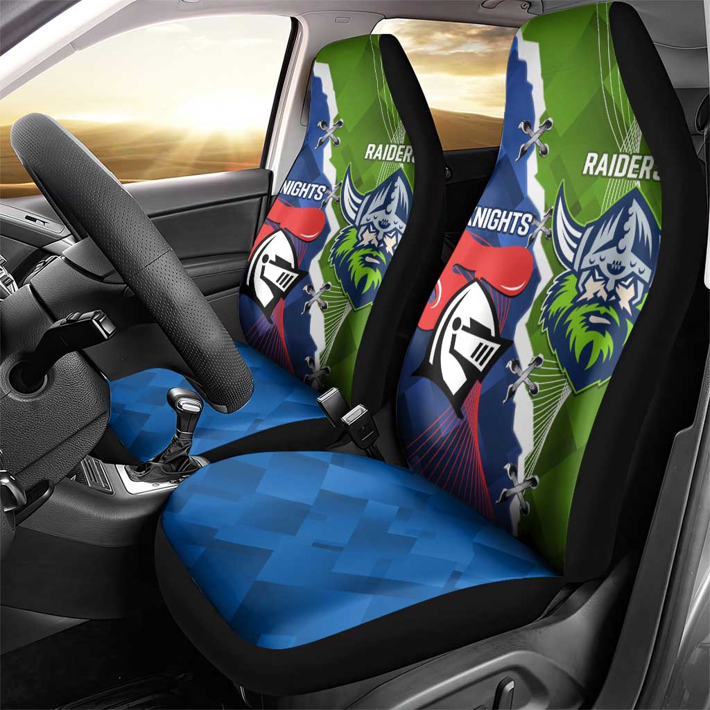 Knights and Raiders Car Seat Cover Dynamic Sporty Version