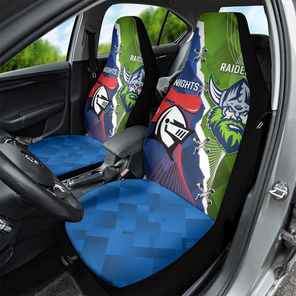 Knights and Raiders Car Seat Cover Dynamic Sporty Version