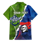 Personalised Knights and Raiders Family Matching Mermaid Dress and Hawaiian Shirt Dynamic Sporty Version