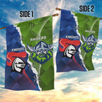 Knights and Raiders Garden Flag Dynamic Sporty Version