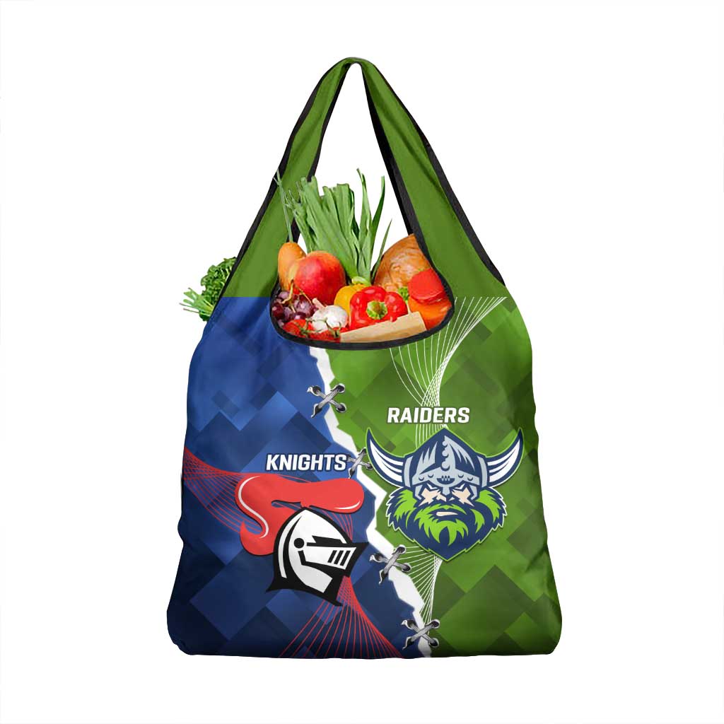 Knights and Raiders Grocery Bag Dynamic Sporty Version