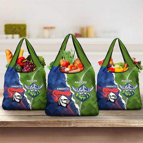 Knights and Raiders Grocery Bag Dynamic Sporty Version