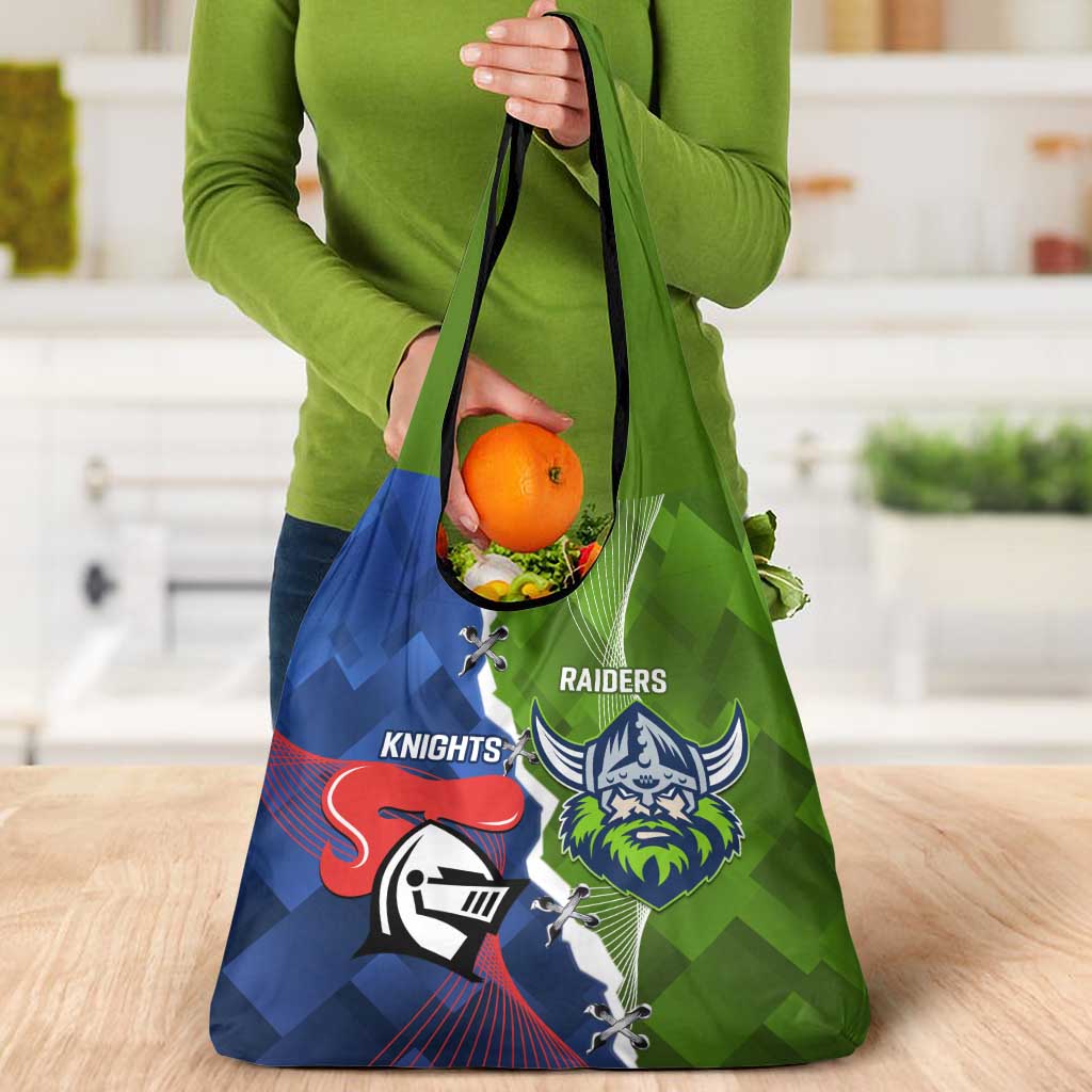 Knights and Raiders Grocery Bag Dynamic Sporty Version