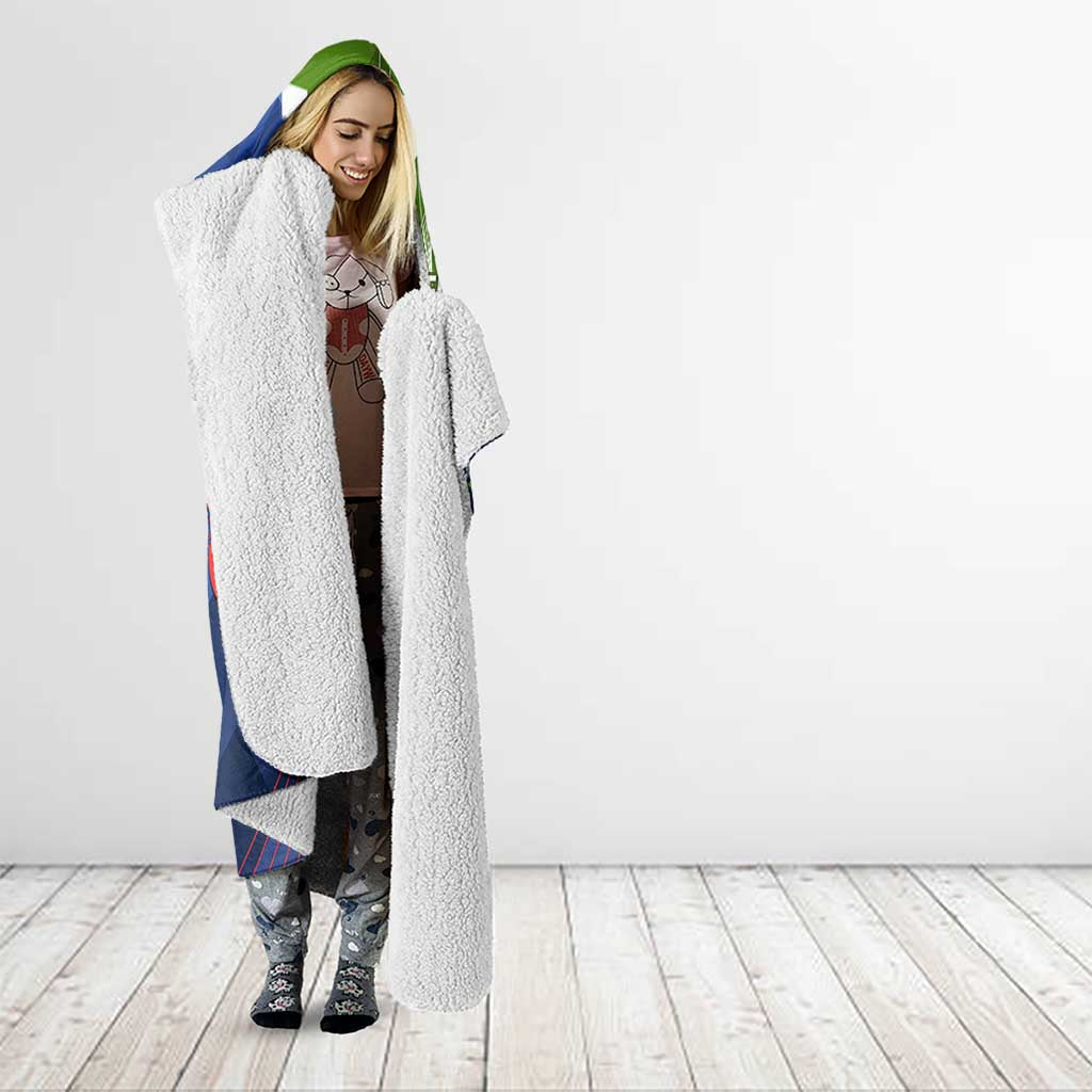Knights and Raiders Hooded Blanket Dynamic Sporty Version