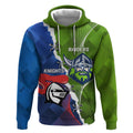 Personalised Knights and Raiders Hoodie Dynamic Sporty Version
