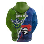 Personalised Knights and Raiders Hoodie Dynamic Sporty Version