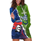 Personalised Knights and Raiders Hoodie Dress Dynamic Sporty Version