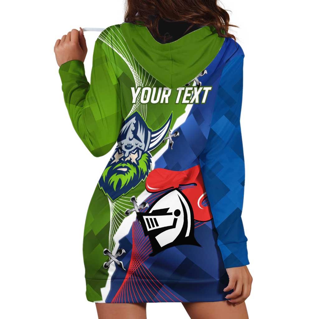 Personalised Knights and Raiders Hoodie Dress Dynamic Sporty Version
