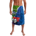 Personalised Knights and Raiders Lavalava Dynamic Sporty Version