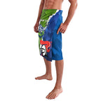 Personalised Knights and Raiders Lavalava Dynamic Sporty Version