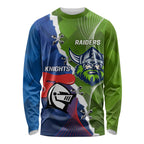 Personalised Knights and Raiders Long Sleeve Shirt Dynamic Sporty Version