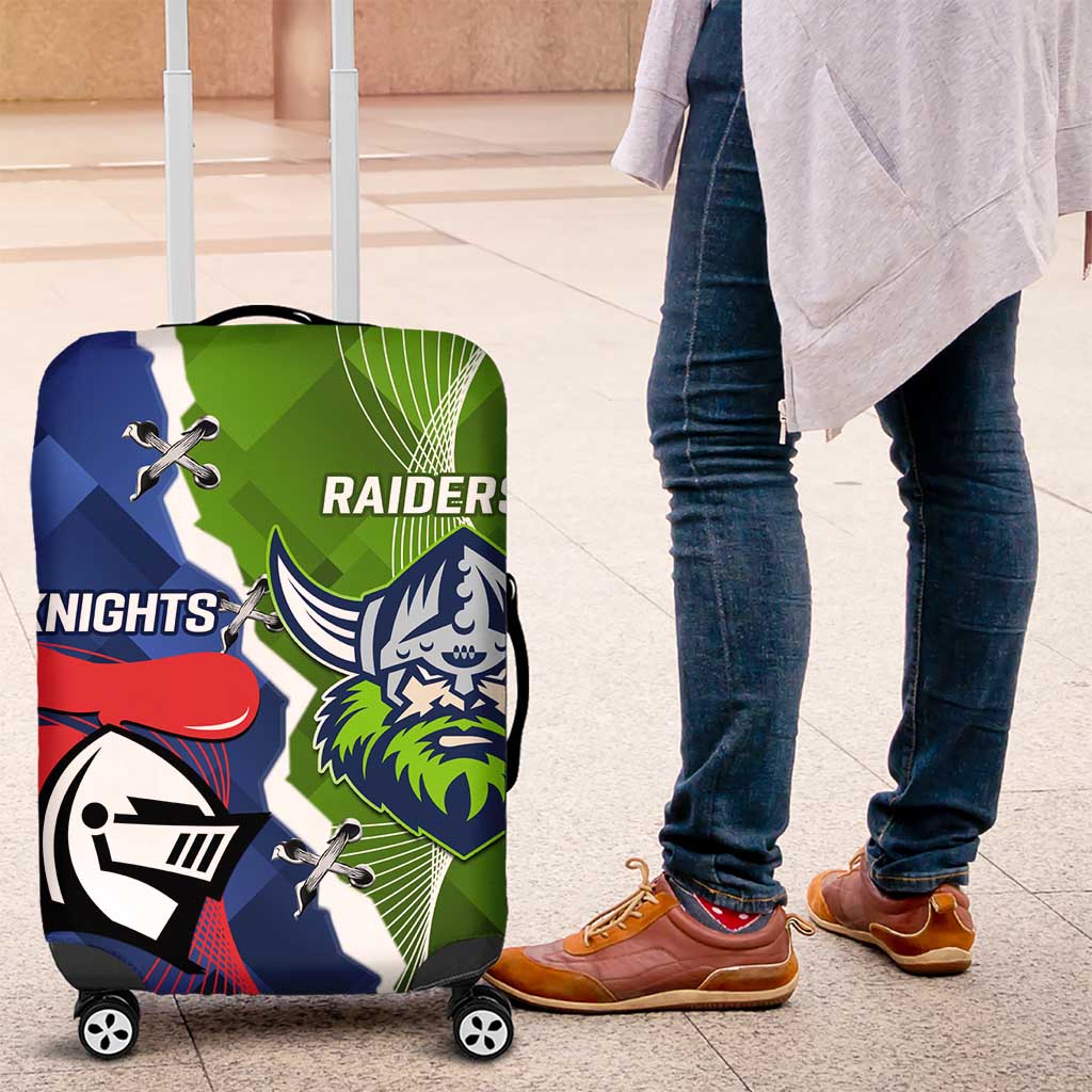Knights and Raiders Luggage Cover Dynamic Sporty Version