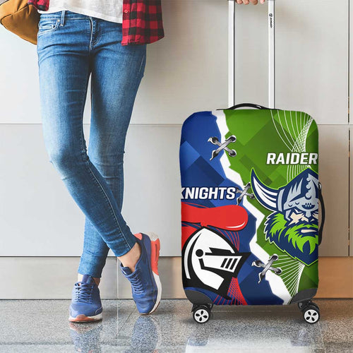 Knights and Raiders Luggage Cover Dynamic Sporty Version