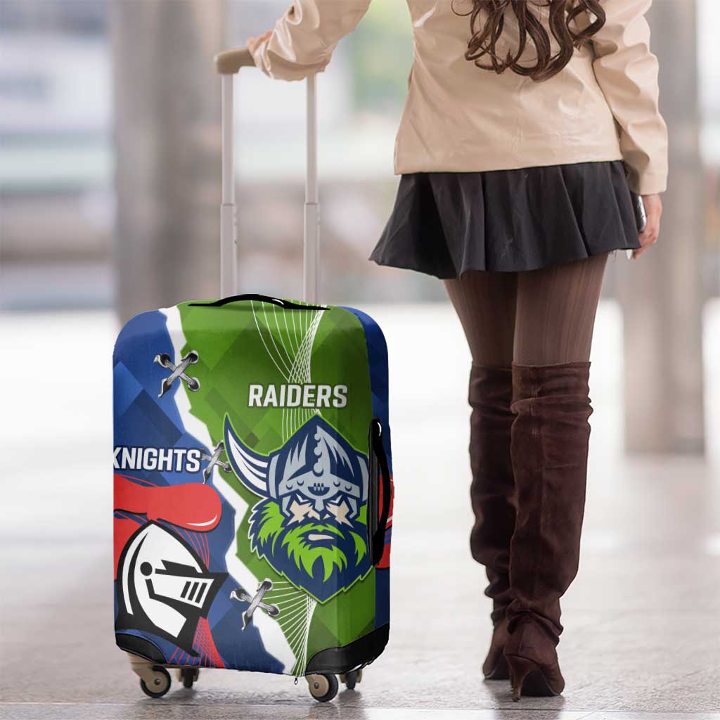 Knights and Raiders Luggage Cover Dynamic Sporty Version