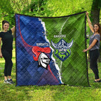 Knights and Raiders Quilt Dynamic Sporty Version