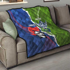 Knights and Raiders Quilt Dynamic Sporty Version