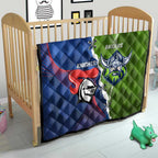 Knights and Raiders Quilt Dynamic Sporty Version