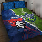 Knights and Raiders Quilt Bed Set Dynamic Sporty Version