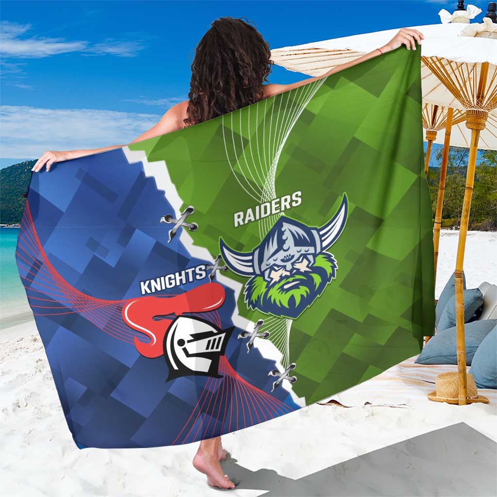 Knights and Raiders Sarong Dynamic Sporty Version