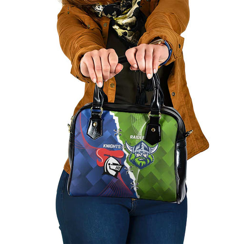 Knights and Raiders Shoulder Handbag Dynamic Sporty Version