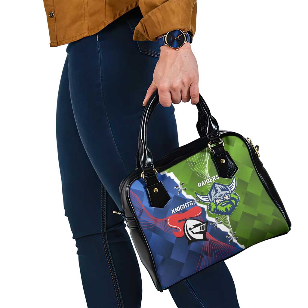Knights and Raiders Shoulder Handbag Dynamic Sporty Version