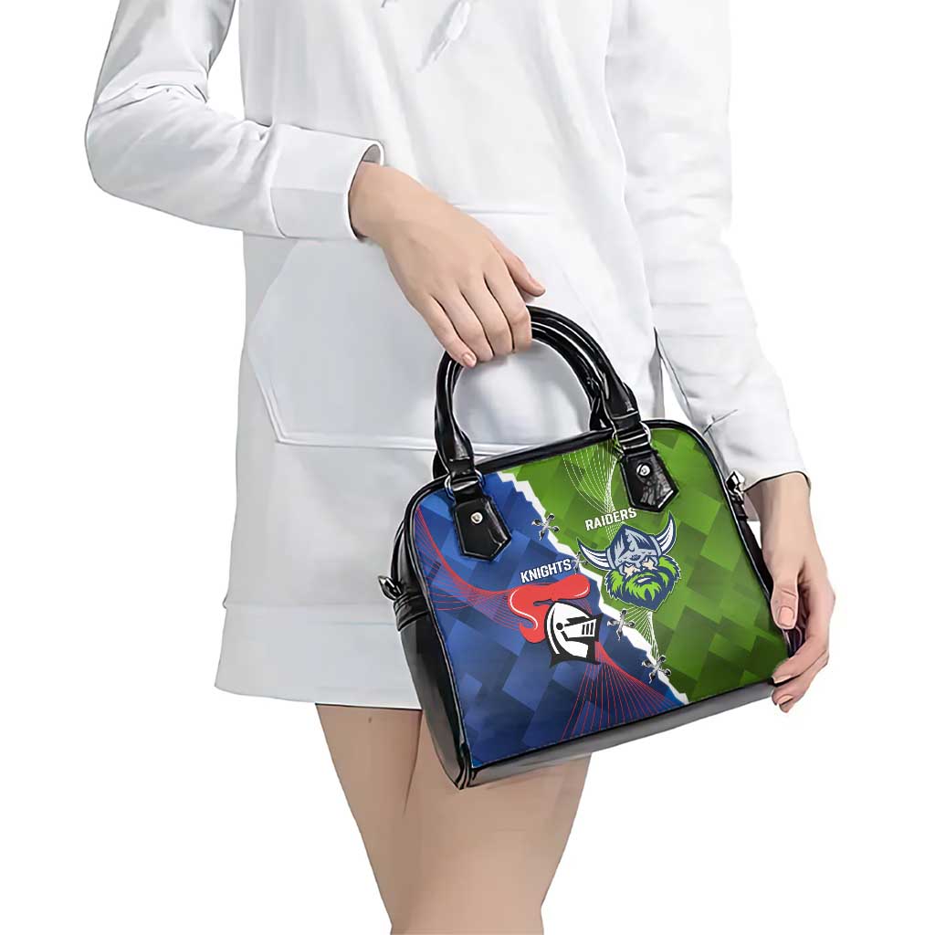 Knights and Raiders Shoulder Handbag Dynamic Sporty Version