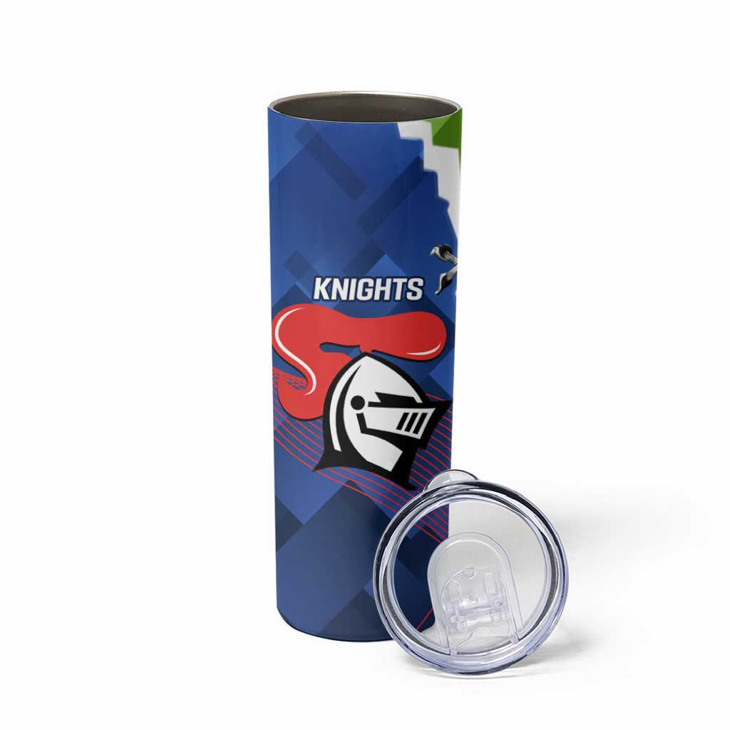 Knights and Raiders Skinny Tumbler Dynamic Sporty Version