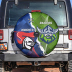 Knights and Raiders Spare Tire Cover Dynamic Sporty Version