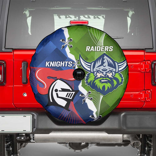Knights and Raiders Spare Tire Cover Dynamic Sporty Version