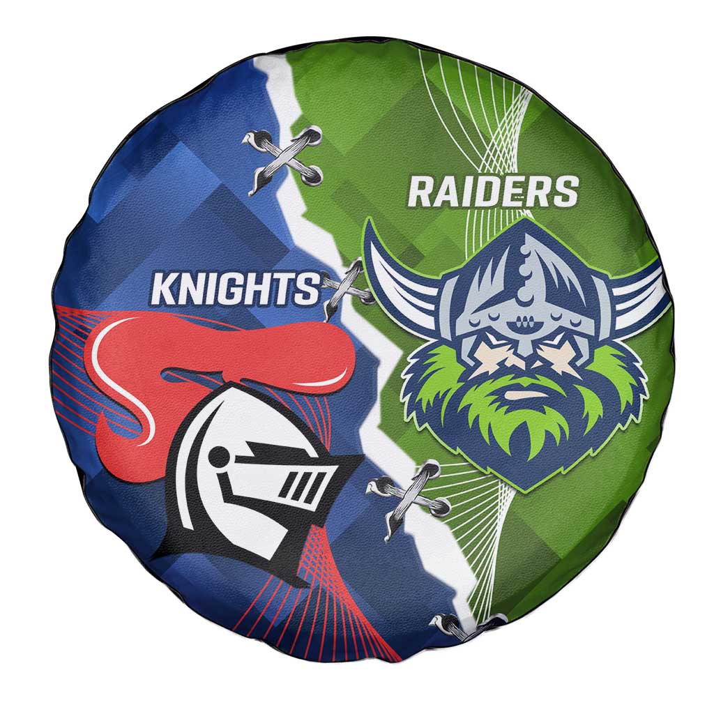 Knights and Raiders Spare Tire Cover Dynamic Sporty Version