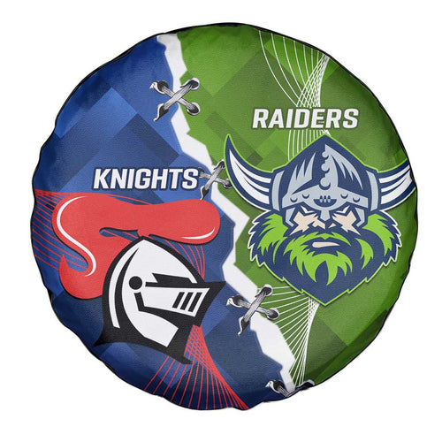 Knights and Raiders Spare Tire Cover Dynamic Sporty Version