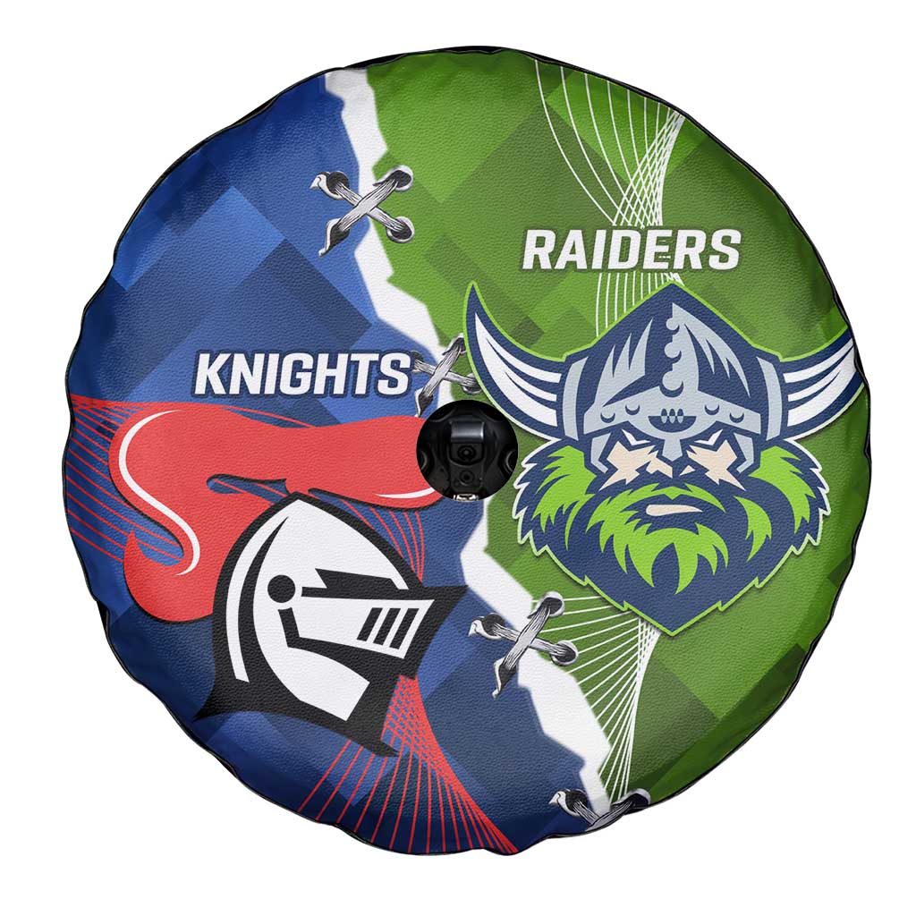 Knights and Raiders Spare Tire Cover Dynamic Sporty Version