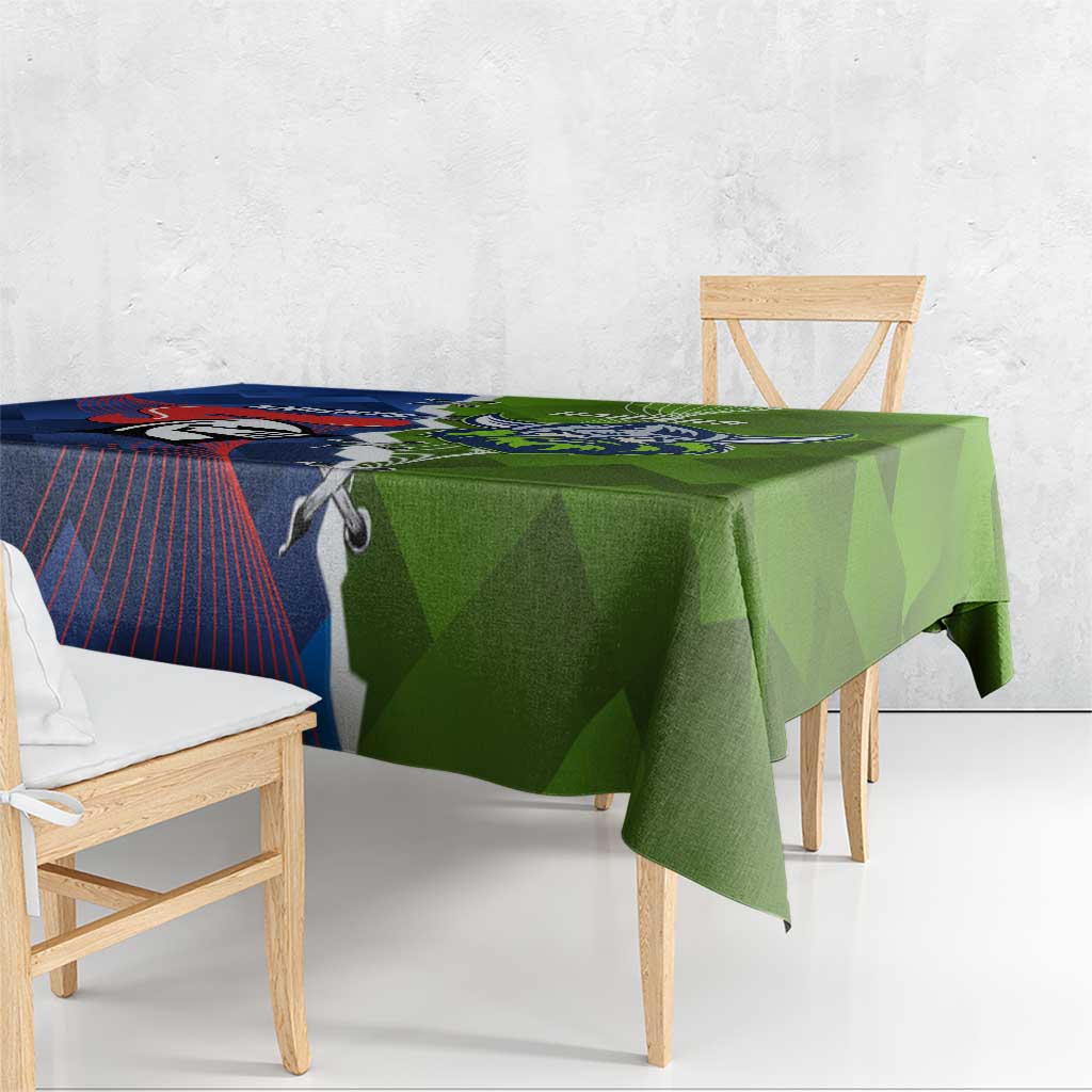 Knights and Raiders Tablecloth Dynamic Sporty Version