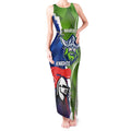 Personalised Knights and Raiders Tank Maxi Dress Dynamic Sporty Version