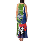Personalised Knights and Raiders Tank Maxi Dress Dynamic Sporty Version