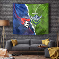 Knights and Raiders Tapestry Dynamic Sporty Version