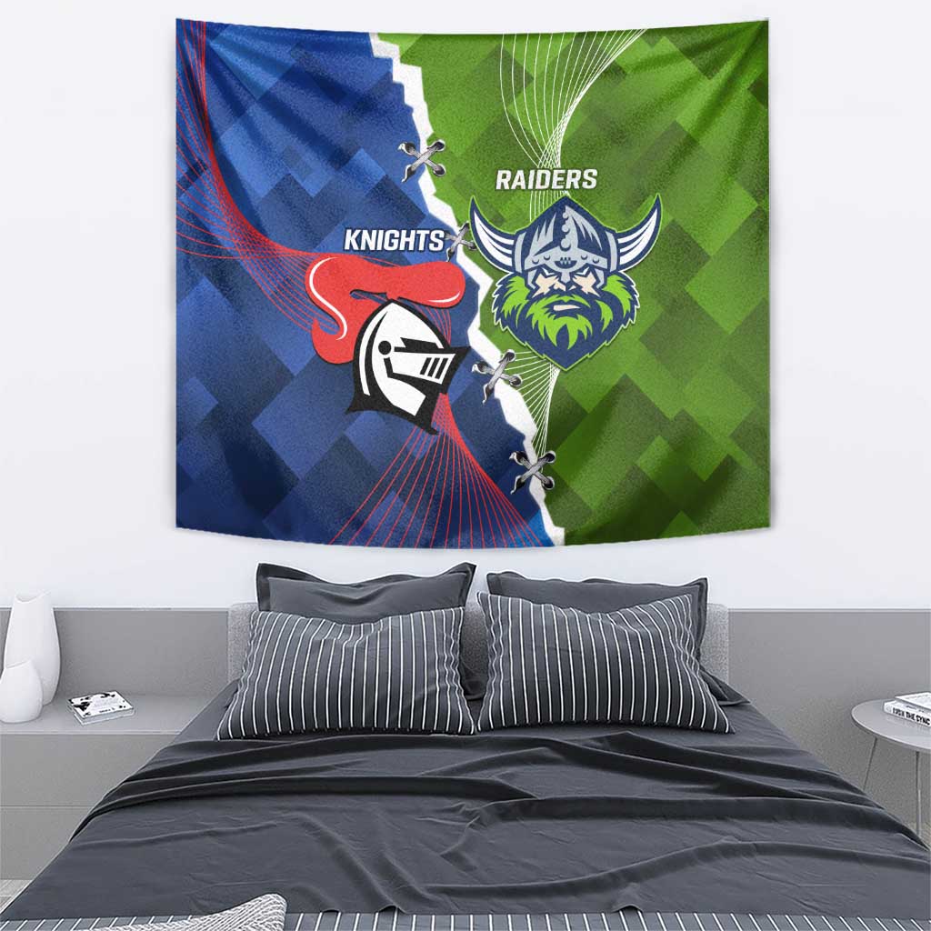 Knights and Raiders Tapestry Dynamic Sporty Version