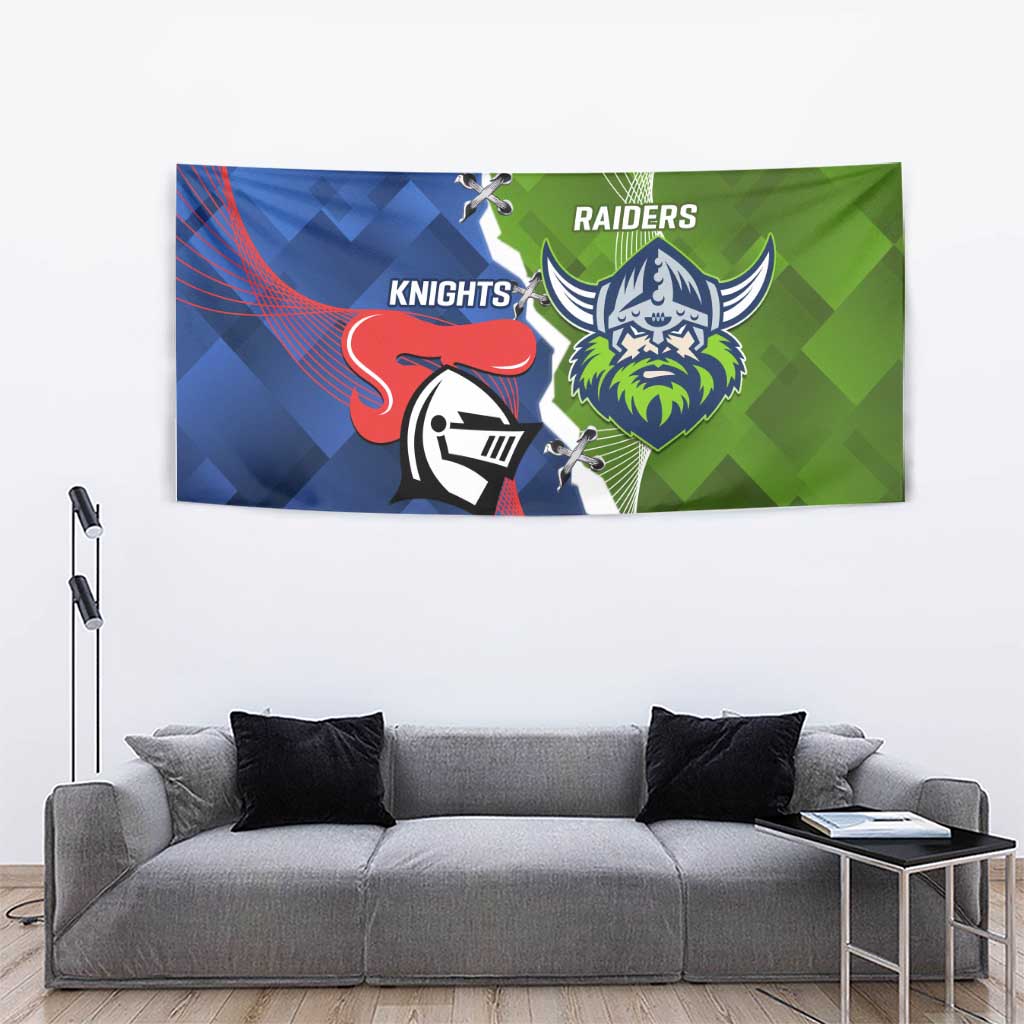 Knights and Raiders Tapestry Dynamic Sporty Version