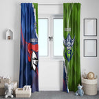 Knights and Raiders Window Curtain Dynamic Sporty Version