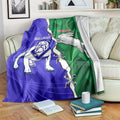 Rabbitohs and Bulldogs Blanket Dynamic Sporty Version